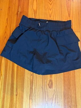 Abercrombie & Fitch Black Athletic Cargo Shorts